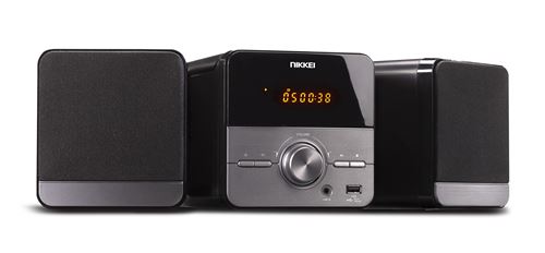 Nikkei Ensemble stéréo/lecteur CD avec radio FM NMC306 10 W Anthracite