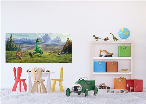 AG Design ftdh 0654 Arlo & Spot Disney Papier Papier Peint Photo pour Chambre d'enfant Multicolore, 202 x 90 cm