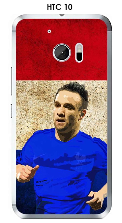 Coque HTC 10 design Valbuena & Drapeaux