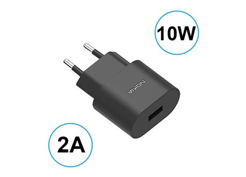 Chargeur Secteur USB Nokia AD-10WE - 10W, 2A - Noir