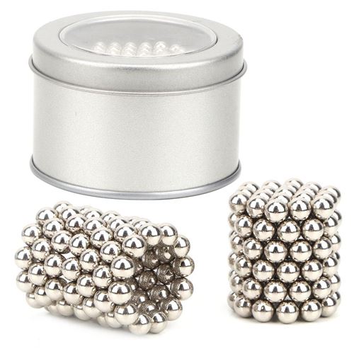 216pcs 5mm construction de billes magnétiques bloquant la construction jouet éducatif bricolage