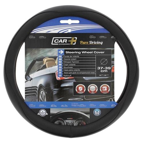 Race Sport housse de direction sport 37 - 39 cm PVC noir