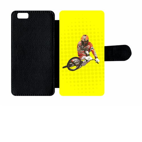Etui À Rabat Apple Iphone 6s Moto Cross