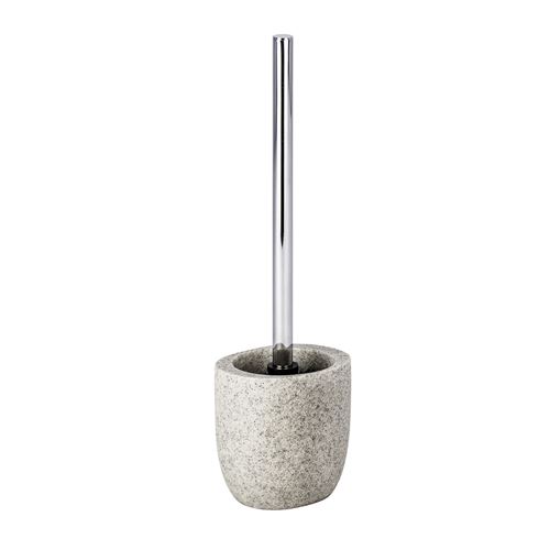 Brosse WC design nature Puro - Gris clair