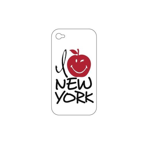 Smiley Coque rigide avec Motif I love NY pour iPhone 5/5S/5C