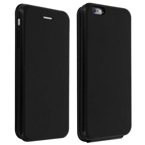 Housse pour iPhone 6 Plus / 6S Plus avec Clapet vertical Cuir Porte-carte Noir