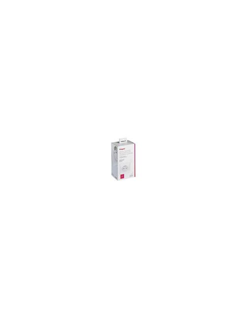 Pack de 3 prises connectées Legrand Céliane with Netatmo Blanc Yesterday avec plaque
