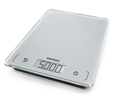 Soehnle 61502 Page Comfort 100 Balances de Cuisine, Argenté