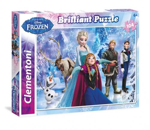Clementoni casse-tête Puzzle Brillant congelé 104 pièces