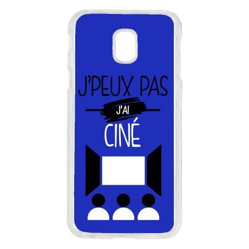Coque j peux pas j ai cin 3 compatible galaxy j7 2017 transparent