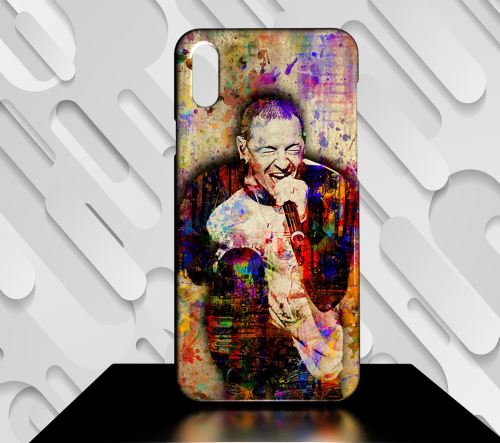 Coque compatible pour Samsung Galaxy A10 - LINKIN PARK - CHESTER BENNINGTON - Réf 08