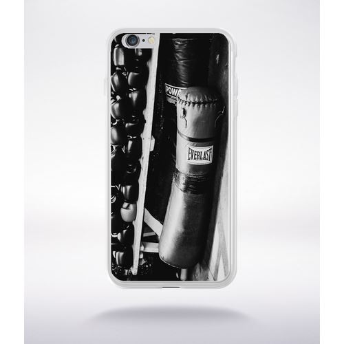 Coque Sac De Boxe Black And White Compatible Iphone 6 Plus Transparent
