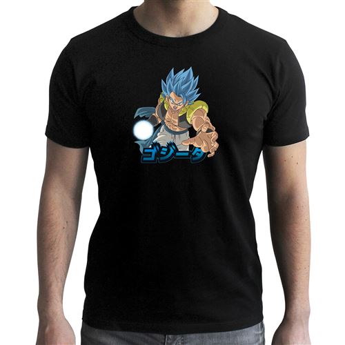 ABYstyle - Dragon Ball Broly - T-Shirt - Dragon Ball Super/Gogeta - Noir - Homme (XL)