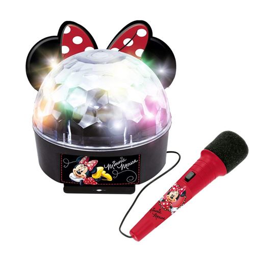 Minnie and You – Boule de lumières avec amplificateur, Bluetooth et Microphone (Claude Reig 5264)