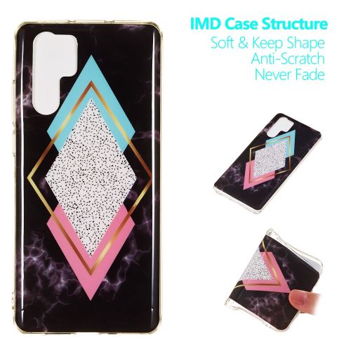 Coque en TPU motif de marbre style M pour votre Huawei P30 Pro