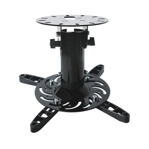 SUPPORTS PLAFOND VIDEOPROJECTEURS KIMEX 052-2001b Support plafond vidéoprojecteur Hauteur 20cm Noir