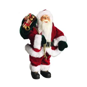 Pere Noel 30 X 15 5 X 9 Cm Rouge Achat Prix Fnac