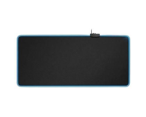 Sharkoon 1337 RGB XXL, Noir, Uniforme, Alimenté par port USB, Rétroéclairage à DEL, Base antidérapante, Tapis de souris de jeu