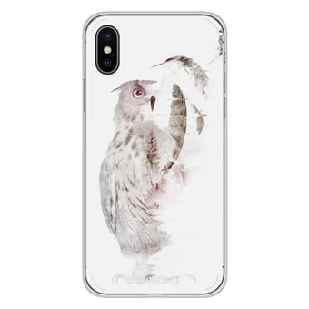 Coque en silicone imprimée compatible iPhone X iPhone XS RF Fade Out - 1