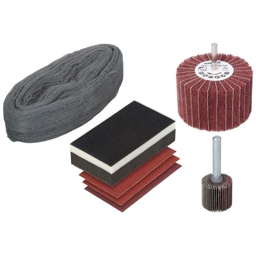 Wolfcraft Jeu De Polissage Du Pois Pour Mobilier 7 Pièces 5643000