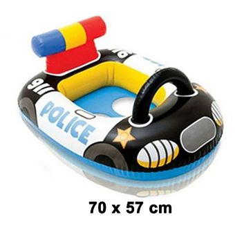 Bateau Gonflable Police 70 X 57 Cm Jeu Piscine Gonflable Achat Prix Fnac