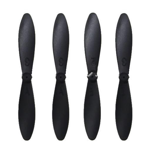 4PCS Blades Hélices D2 / Lf606 / G1 / S15 Mini Rc Quadcopter Drone Wenaxibe527