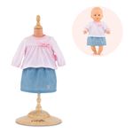 Top & Jupe pour poupon 30 cm
