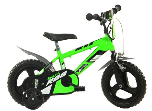Dino 412UL-R88 12 pouces 21 cm Garçon Frein à serrer Vert