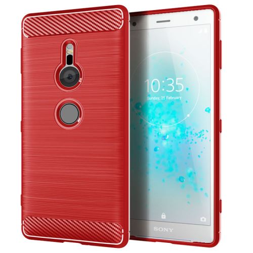 Etui Coque de protection durable souple pour Sony Xperia XZ2 - Rouge