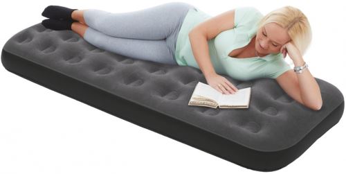 Happy People matelas pneumatique 1 personne 191 x 99 x 22 cm noir/gris