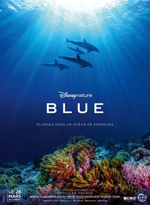 Blue - AFFICHE CINEMA ORIGINALE