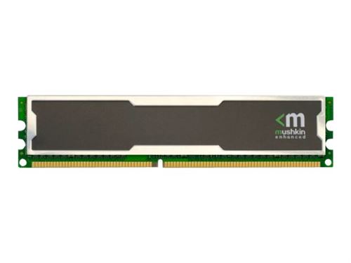 Mushkin Silverline - DDR2 - module - 2 GB - DIMM 240-pins - 800 MHz / PC2-6400 - CL6 - 1.8 V - niet-gebufferd - niet-ECC