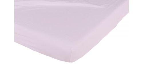 Drap housse coton 60 x 120 cm violine - candide