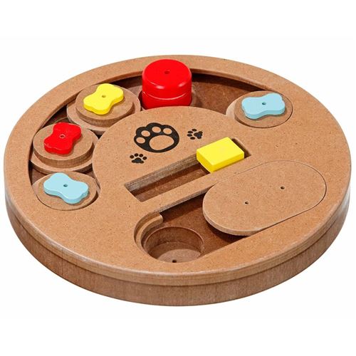 FLAMINGO Jeu d'intelligence pour chiens Candy Marron 23 cm 43121