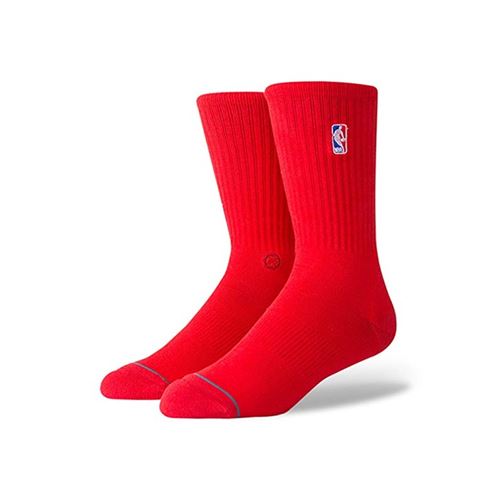 Chaussettes NBA Stance Logoman Crew II Rouge