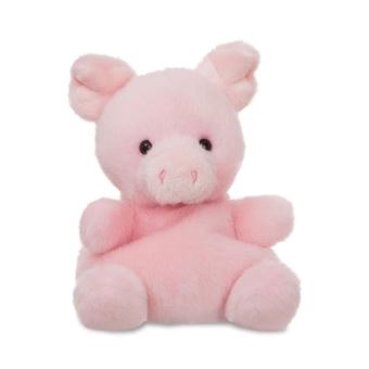 Aurora peluche Palm Pals cochon rose 13 cm - 1