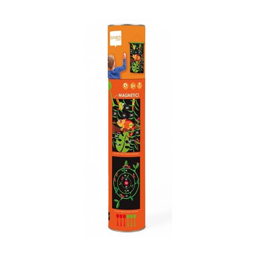 Scratch dardspel magnétique Jungle 55 cm