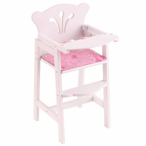 KidKraft lil' - Lil' Doll High Chair - blanc précis