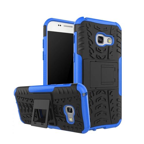 Coque Anti Choc Pour Samsung Galaxy A5 2017 Modèle Spider - Bleu