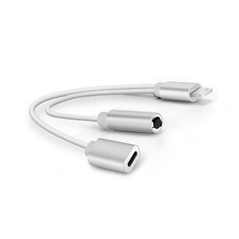 44 Sur Ineck Adaptateur Jack Lightnig à 3 5mm Adaptateur Audio Chargeur Pour Iphone X 7 8 10 Accessoire Pour Téléphone Mobile Achat Prix Fnac