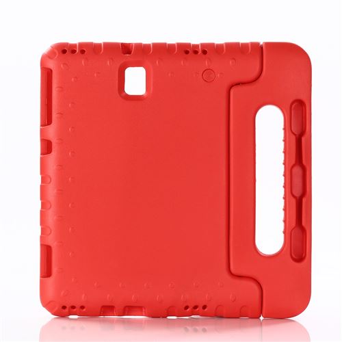 Coque en TPU mousse de sécurité anti-chute pour enfants rouge pour votre Samsung Galaxy Tab S4 10.5 T830 T835 T837