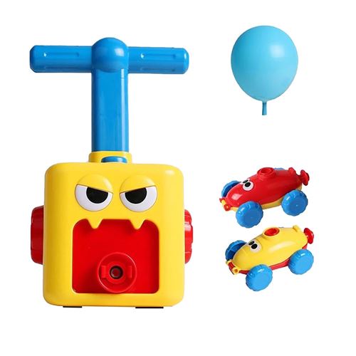 GENERIQUE Enfants Inertial Power Balle Voiture Science Experiment jouet Puzzle Fun Inertial - Multicolore 