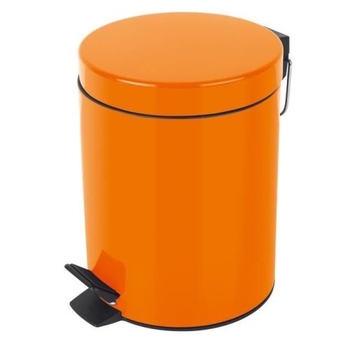Sydney poubelle salle de bain 25x17x22,5cm orange 10.16380