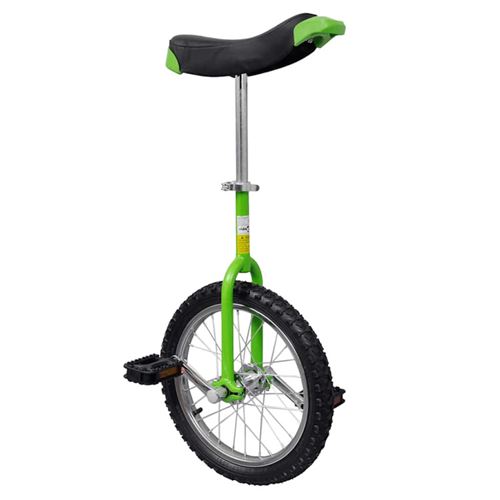Monocycle ajustable vert 