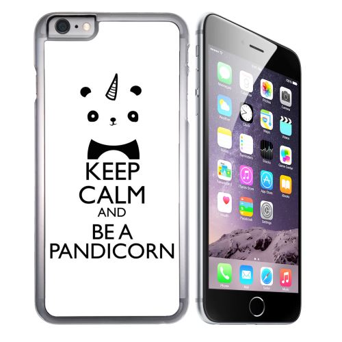 Coque pour iPhone 7 keep calm pandicorn panda licorne