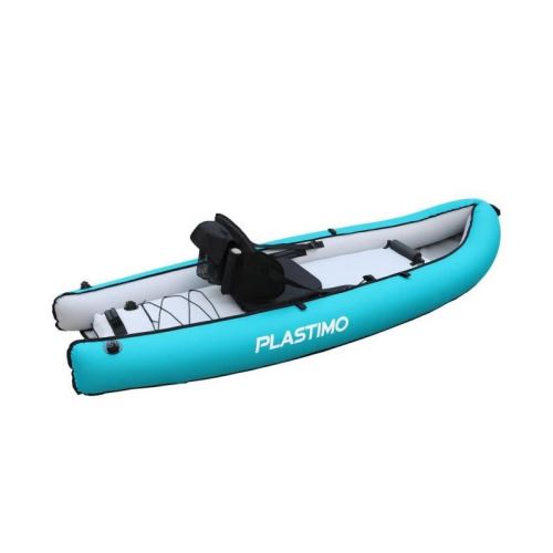 plastimo kayak gonflable open - 2,45 m - 1 place - vert