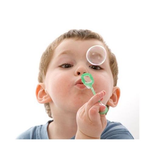 Jeu de bulles pour enfant - Flacon avec liquide savon
