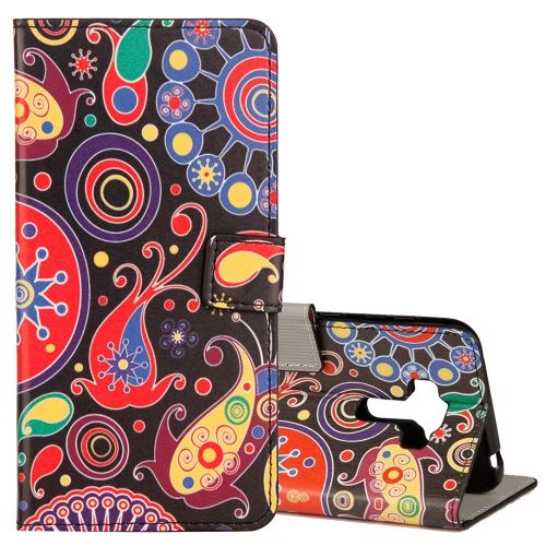 Asus ZenFone 4 Selfie Pro ZD552KL Housse Etui Cuir PU Poissons Fleurs Coloré ALS50000