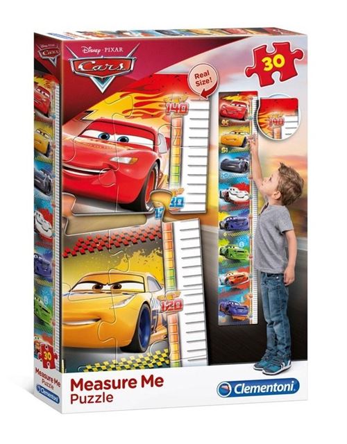 Clementoni règle du puzzle Voitures 30 pièces