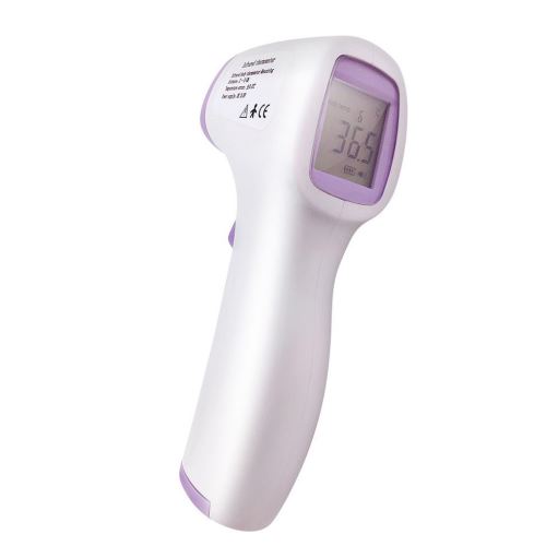 Thermomètre temporel de corps infrarouge numérique de frontal pour bébé BT193 - Noir